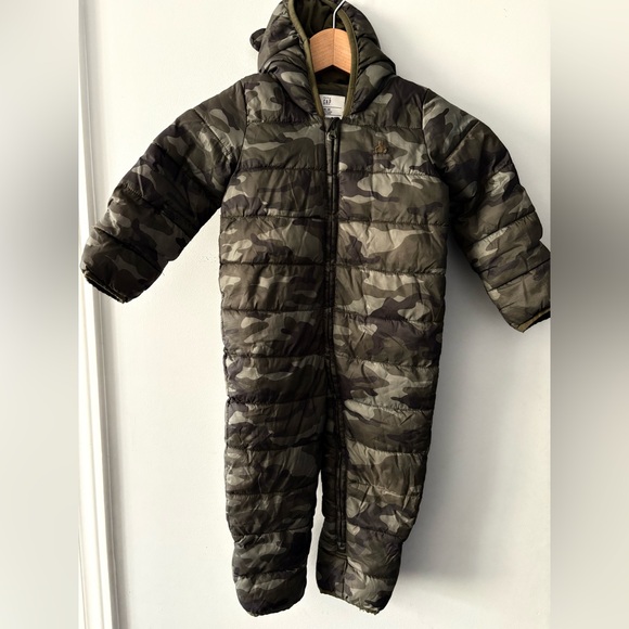 Baby Gap Light Weight Puffer Bunting Suit - Picture 2 of 8